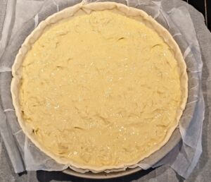 Quiche aux trois fromages