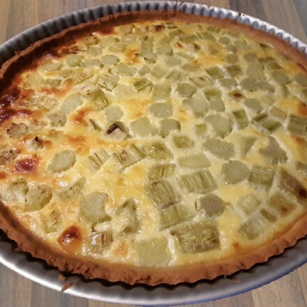 Tarte rhubarbe