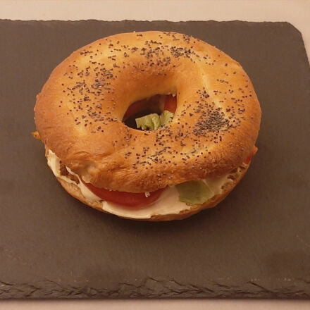 Bagel poulet curry