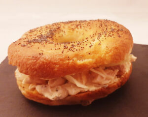 Bagel poulet fromage frais