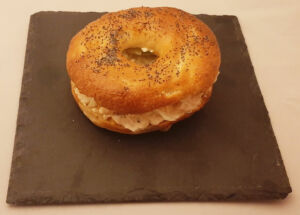 Bagel poulet fromage frais