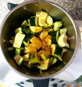 Velouté Thermomix courgettes menthe