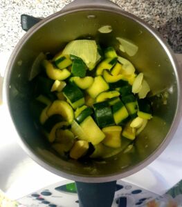 Velouté Thermomix courgettes menthe