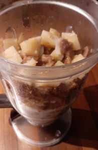 Velouté de panais et châtaignes