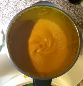 Velouté de potimarron au Thermomix