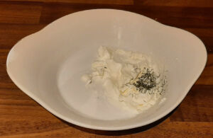 Toast saumon fromage frais