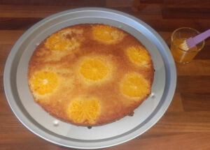 Gâteau à la clémentine