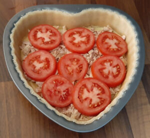 Quiche thon tomate