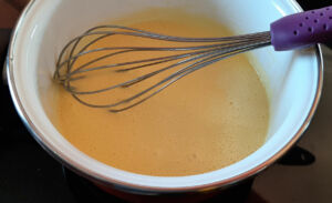 Sauce moutarde hollandaise