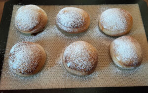 Beignet au sucre au four