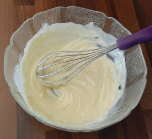 Gâteau aux pommes et polenta