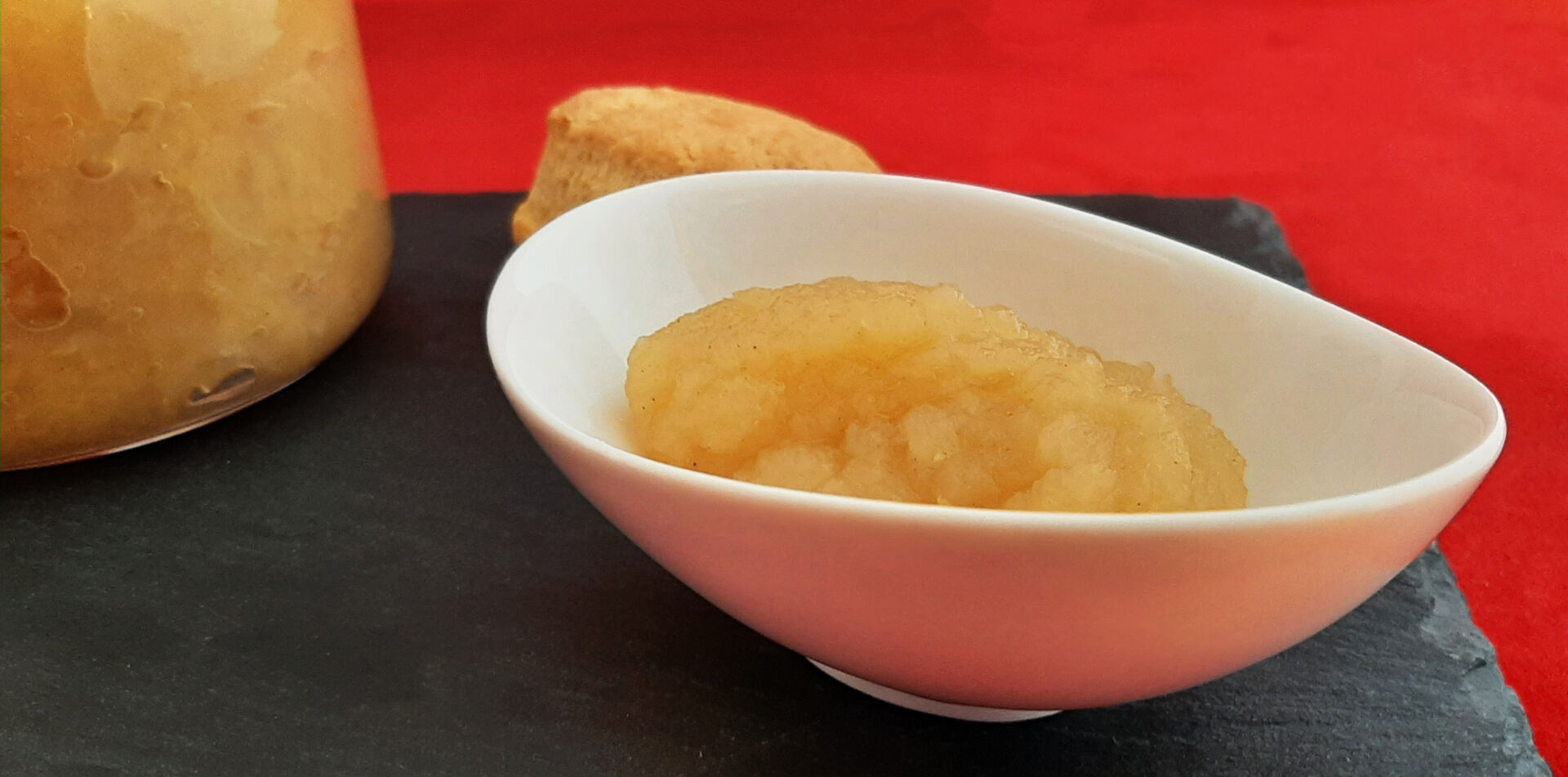 Pomme Gala en compote. Une recette maison pour le goûter ou le dessert