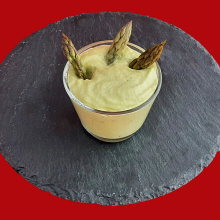 Mousse asperge verte