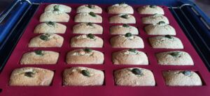 Financiers pistache