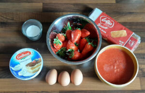 Verrine fraise spéculoos