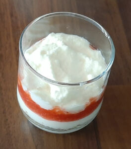 Verrine fraise spéculoos