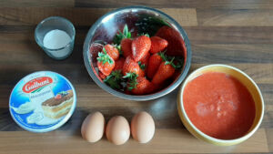 Verrine mascarpone fraise