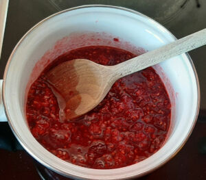 Coulis de framboises