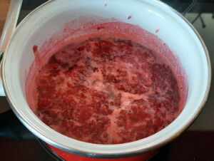 Coulis de framboises