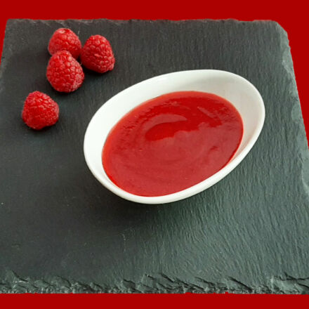 Purée de framboises