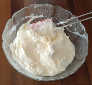 Verrines framboises mascarpone