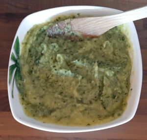 Purée de courgettes