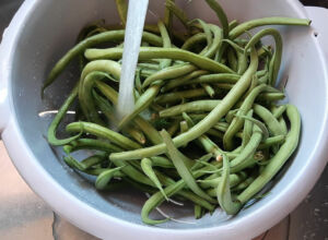 Cuisson haricots verts frais