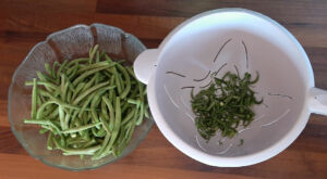 Cuisson haricots verts frais