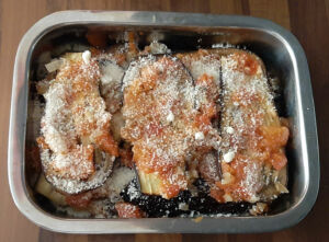 Gratin aubergines parmigiana