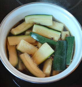 Pickles de courgettes