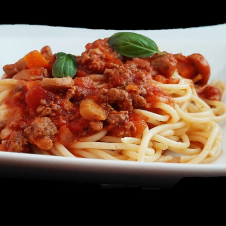 Spaghettis bolognaise maison