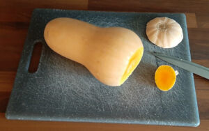 Couper un butternut