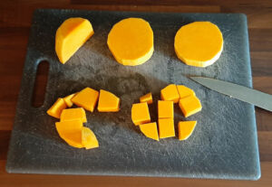 Couper un butternut