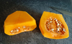 Couper un butternut