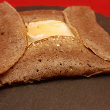 Crêpes salées trois fromages