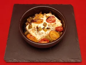 Recette grecque feta au four