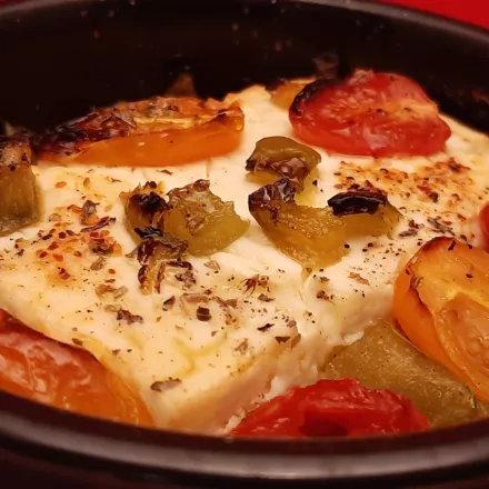 Tomate feta au four