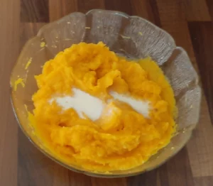 Purée de potimarron