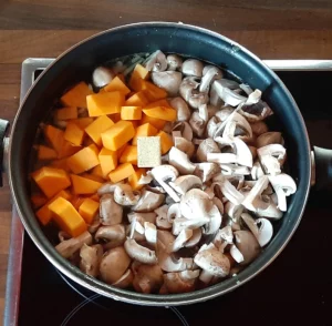 Velouté de champignons butternut