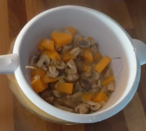 Velouté de champignons butternut