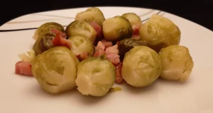 Recette choux de Bruxelles lardons