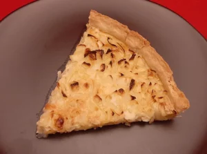 Tarte à l'oignon traditionnelle