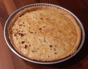 Tarte à l'oignon alsacienne