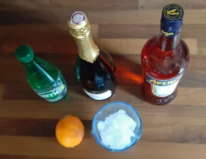 Aperol spritz composition