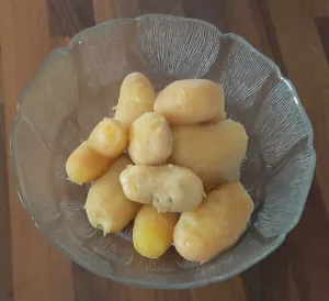 Boudin blanc à la poêle