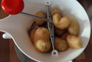 Boudin blanc à la poêle