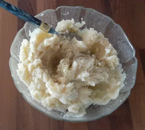 Boudin blanc à la poêle