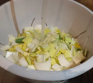 Tarte aux poireaux