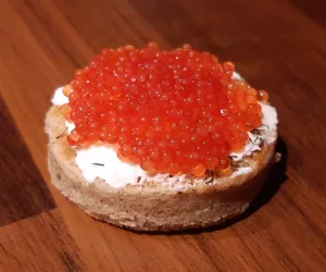 Blinis œufs de lompe