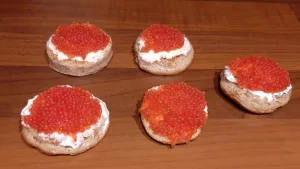 Blinis œufs de lump recette